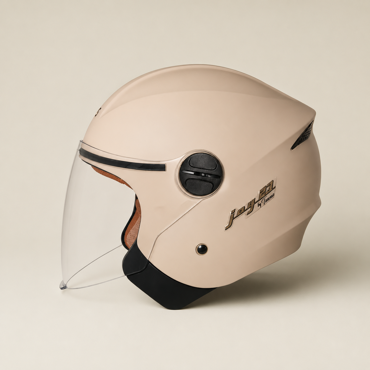 Capacete Tauros Joy 23 Bege